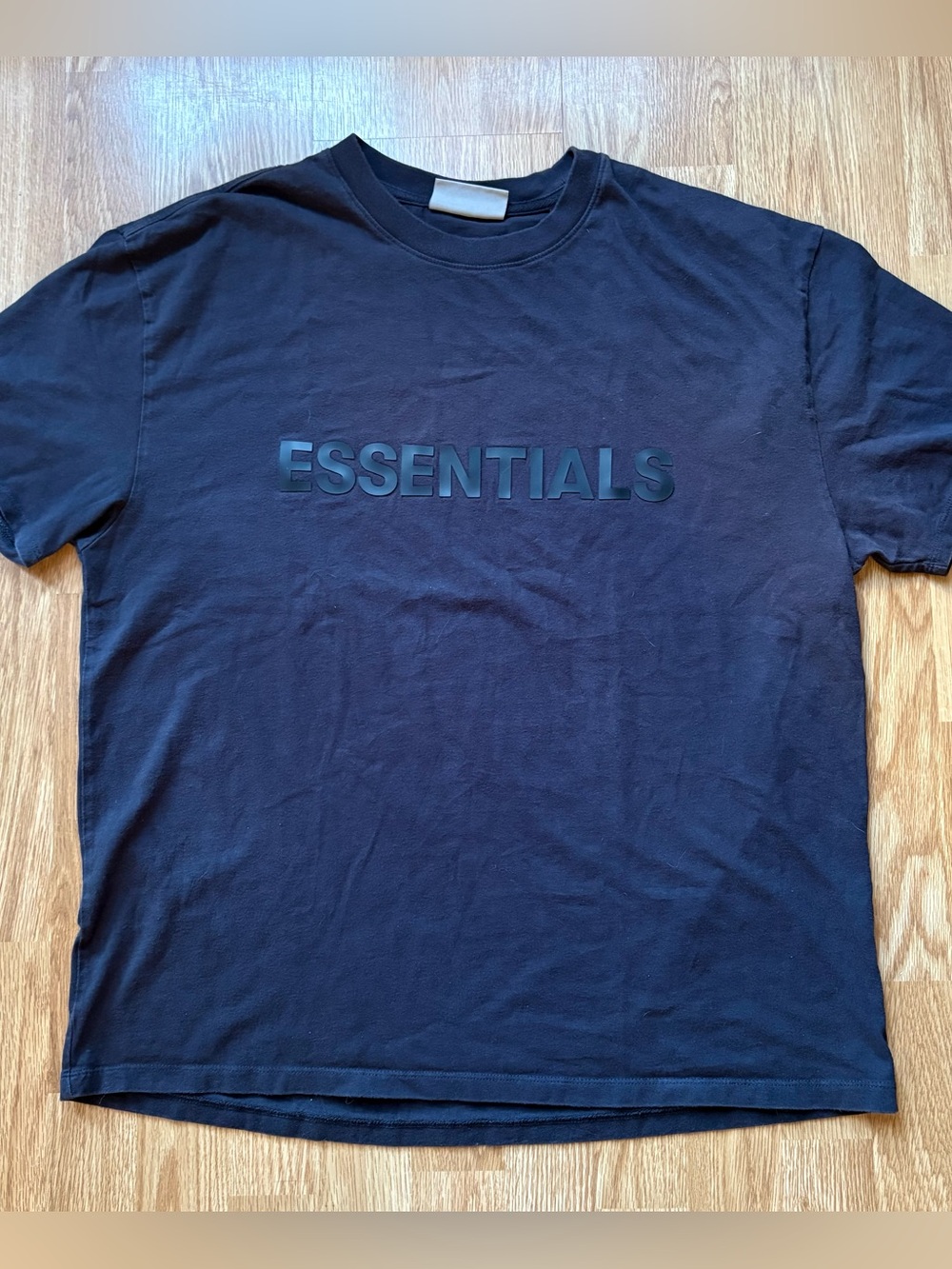 Essentials fear of god oversized black shirt size M